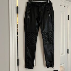 Work Leather Pants